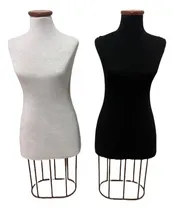 Comprar Maniquies Busto Modista Con Base De Hierro Reja Vintage Acero Inoxidable