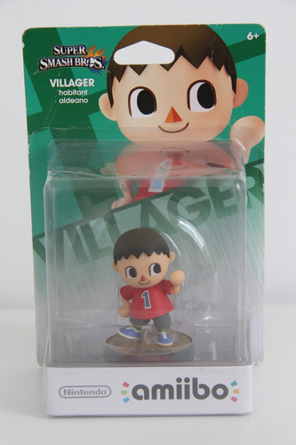 Amiibo Villager Aldeano Nintendo 3ds Wii U Super Smash Bros