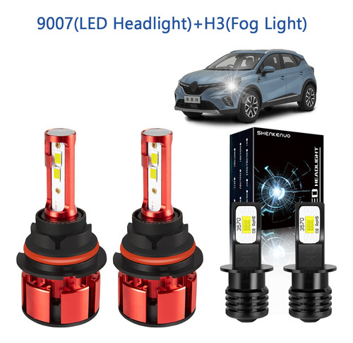 Para Nissan Sentra 2000 2001 2002 2003 Kit De Focos Led 9007