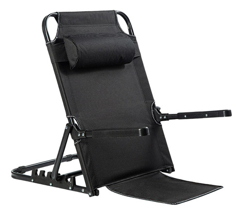 Respaldo De Cama Plegable Ajustable Lazy Floor Silla Soporte