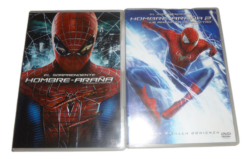 El Sorprendente Hombre Araña 1 Y 2 - Dvd - Original (Usado)