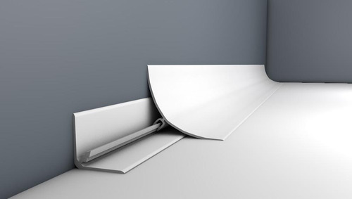 Imagen 4 de 7 de Perfil Curva Sanitaria En 2 Partes (4 Pzas Dobles 2.44mts)