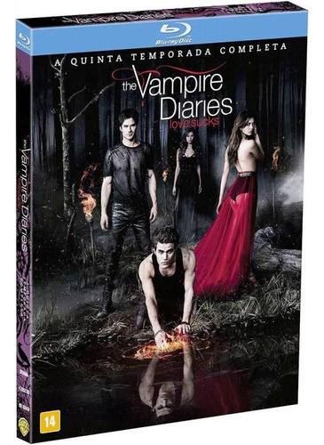 Blu-ray - The Vampire Diaries - 5 Temporada Completa