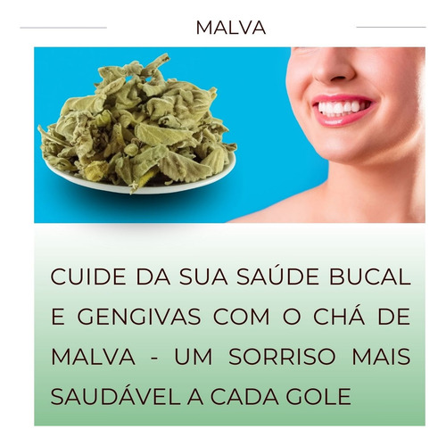 Chá De Malva- Cheirosa 100% Pura - Legítimo Malva Sylvestris