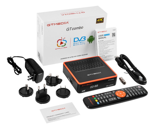 Receptor Android Universal Para Antena Parabólica/tdt/cable