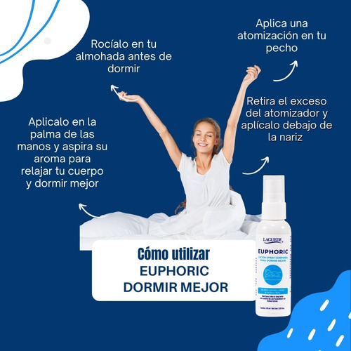 Spray Escencia Eucalípto Aromaterapia Dormirmejor By Laguede