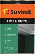 Comprar Suvinil Pintura Para Yeso Acrílico Blanco Mate 18l Int Ext