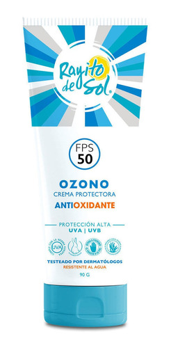 Crema Protectora Fps50 Ozono 90g Rayito De Sol 