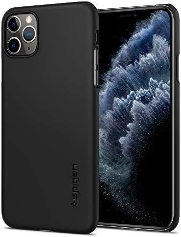 Funda Spigen Thin Fit Para iPhone 11 Pro Max Negro