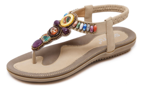 Sandalias Planas De Verano Para Mujer Bohemia Beach