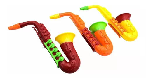 Trompeta Saxo Juguete Niños Infantil Sonido Oferta