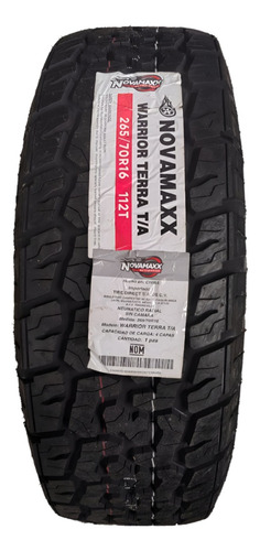 265/70r16 Novamaxx Warrior Terra T/a 112t