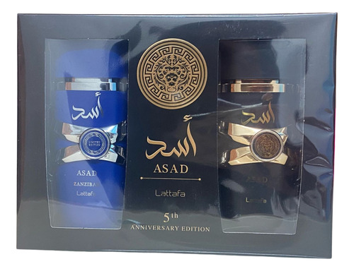 Lattafa Asad + Asad Zanzíbar Set Anniversary Edition 100ml