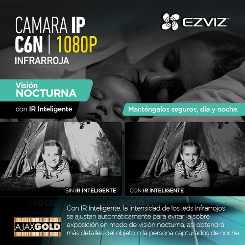 Imagen 8 de 10 de Camara Seguridad Ip 1080p Motorizado Wifi Vision Nocturna Hd