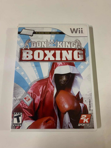 Sequía Leyenda Saltar Jogo Nintendo Wii Don King Boxing Original Mídia Física | Parcelamento sem  juros