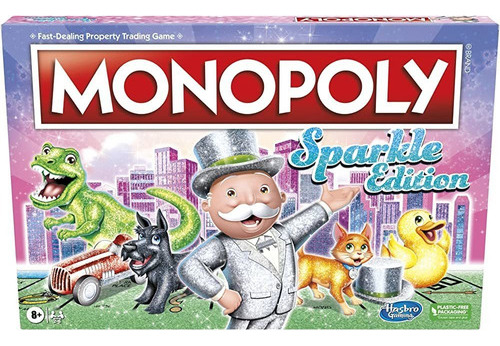 Juego De Mesa Monopoly Sparkle Edition, Juegos Familiares, C