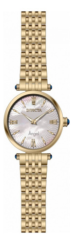 Reloj Invicta Angel Original Para Mujer Dorado 