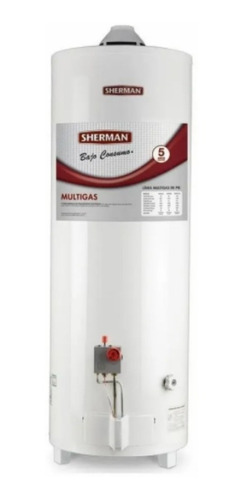 Termotanque Sherman Tpgp120 De Apoyo 120l 7500kcal Multigas