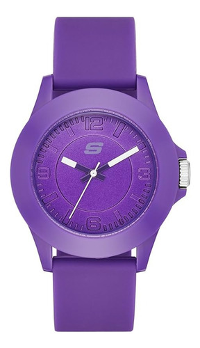 Skechers  Reloj Deportivo Para Mujer De Silicona 