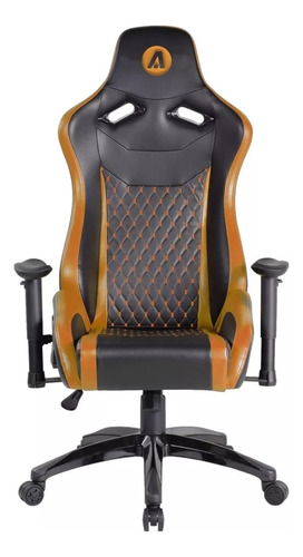 Silla Gamer Escritorio Aliver Black Orange Hunter Reclinable