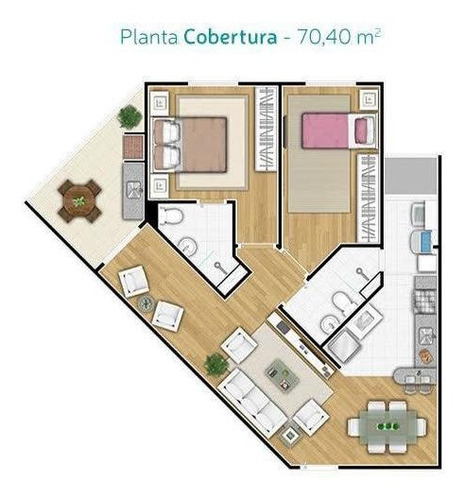 Imagem 12 de 15 de Apartamento Para Venda Em Piracicaba, Paulicéia, 2 Dormitórios, 1 Suíte, 2 Banheiros, 2 Vagas - Ap219_1-806077