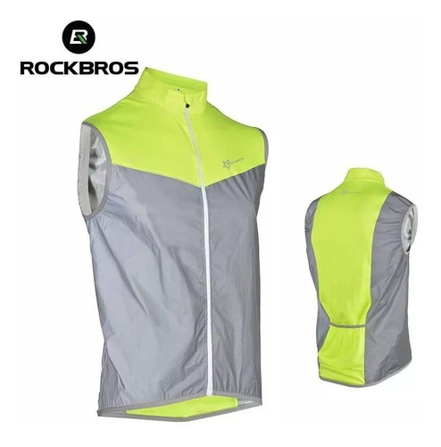 Chaqueta Impermiable Corta Viento Reflectiva Rockbros