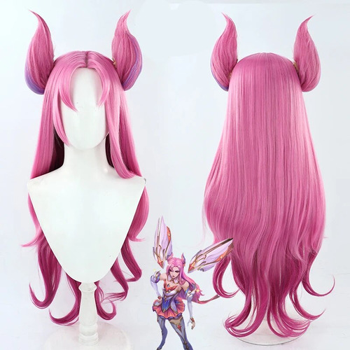 Peluca De Pelo Kaisa De Star Guardian De 90 Cm