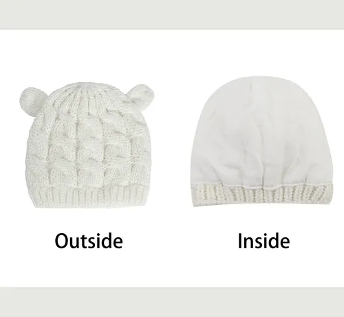 Fynnsure Conjunto De Guantes De Gorro De Beb, Guantes Suaves