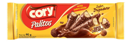 Biscoito Palito De Chocolate Sabor Brigadeiro Cory 90g