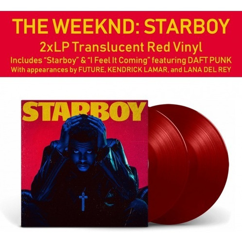 The Weeknd  Starboy Vinilo