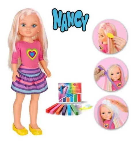 Nancy un dia haciendo mechas sales