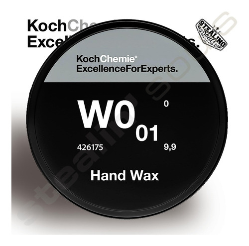 Koch Chemie | Hand Wax W0.01 | Cera Selladora Pasta Carnauba