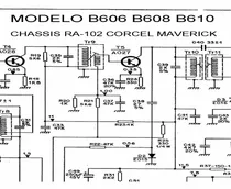 Comprar Esquema Radio Phico B610 B 610 Maverick Chassis Ra102 Em Pdf