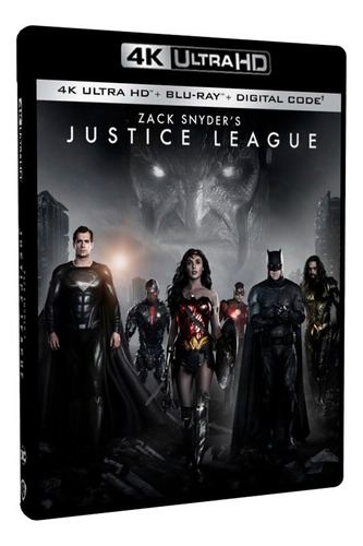 Zack Snyder's Justice League 2 Discos Bluray 4k Uhd 25gb