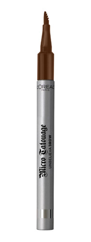 Maquillaje Cejas L Oreal 105 Brunette Unbelieva Brow Micro T