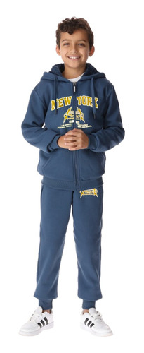 Conjunto Deportivo Niño Pantalon Sudadera Felpa