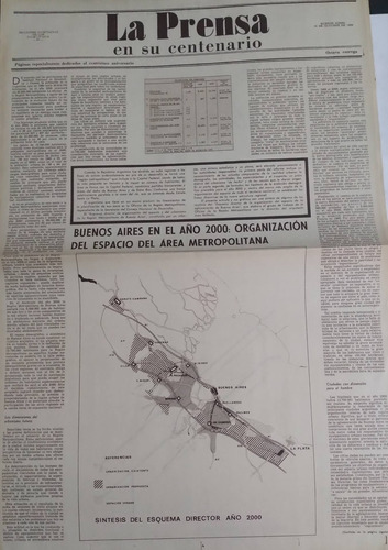 Suple La Prensa En Su Centenario 18/10/1969 Bs As En El 2000