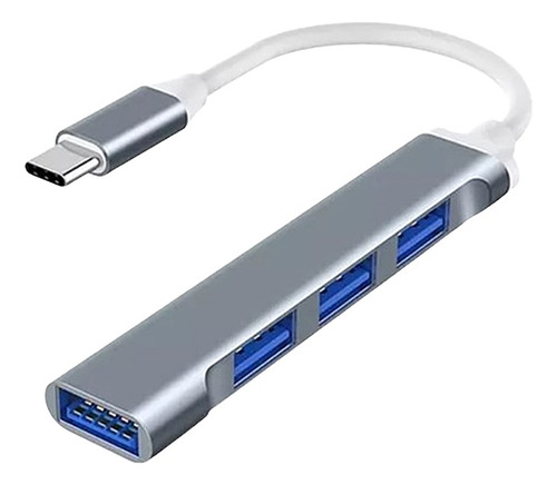 Adaptador Extension Hub Type Tipo C A 4 Puertos Usb3.0 5gbsp