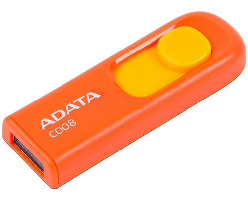 Pendrive Adata C008 8GB 2.0 laranja