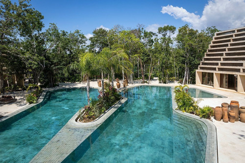 Junglar - Ocho Town Homes En Kaybé, Tulum, Residencial Más Prestigioso De Tulum.