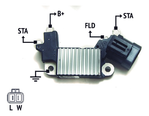 Regulador De Alternador Hitachi Chevrolet Corsa Diesel