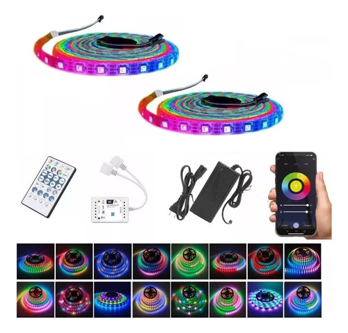 Tira Led Rgb Magic Dream / Ic Argb / Wi-fi / 10 Metros /ip65