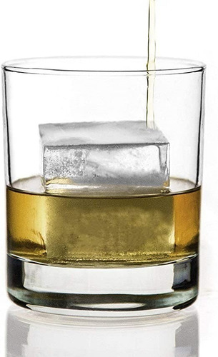 Molde Para Hielo 15 Cubos 19cm Largo 1 Pieza Cocktail Cilio Color Gris