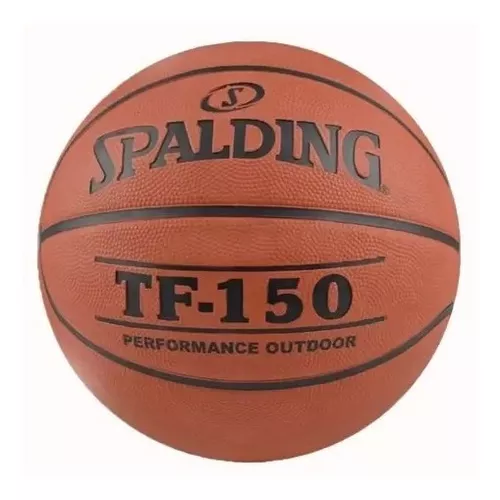 Kit C Bola Basquete Spalding Tf150 + Brinde 1 Bomba De Ar