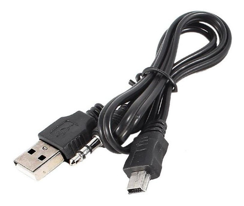 Cable Adaptador Usb M Mini Usb M Y Plug 3.5mm M Parlante