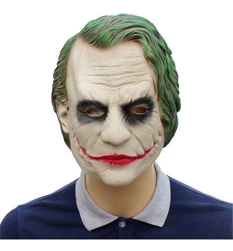 Mascara Latex Disfraz Halloween Guason Joker