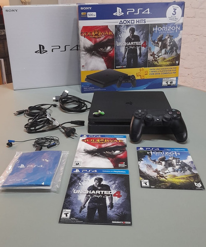 Playstation 4 Slim Hits 500gb + Joystick + 15 Juegos