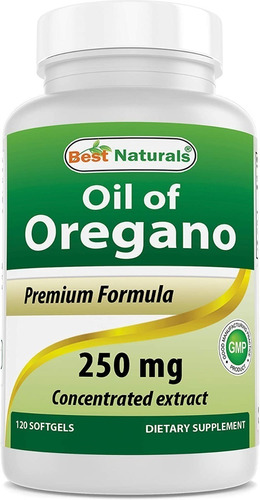 Best Naturals | Oregano Oil | 250mg | 120 Softgels