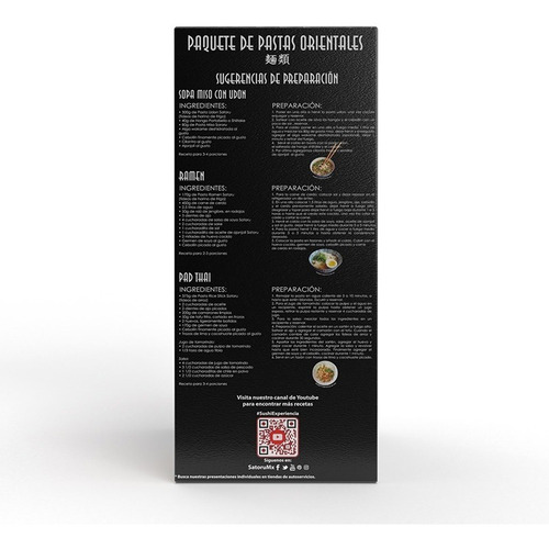 Imagen 3 de 7 de Paquete De Pastas Orientales Ramen Udon M Y Ricestick Satoru