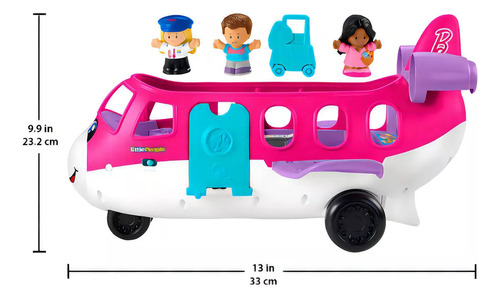 Fisher-price Little People Set Avión De Los Sueños Barbie